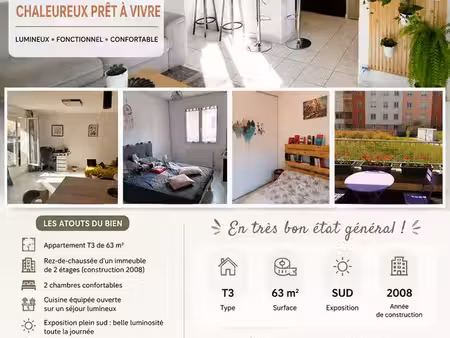 appartement t3 très bon état