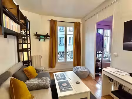 charmant appartement rénové de 27 m² - asnières-sur-seine quartier centre – idéalement sit