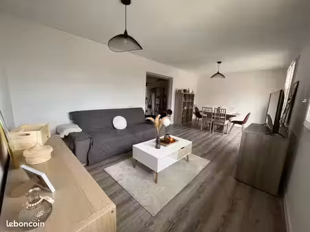 à vendre - appartement t3 meublé