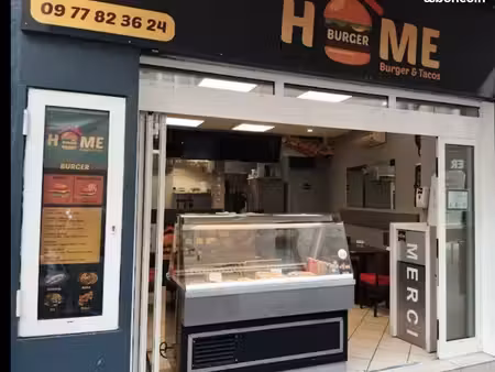 fond de commerce snack