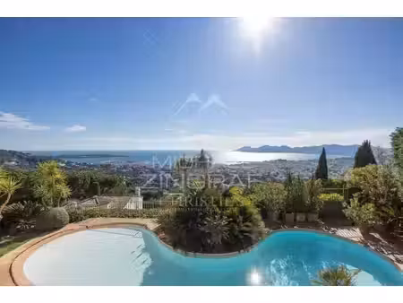 cannes californie - domaine fermé - vue mer panoramique