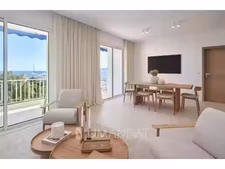cannes croisette - appartement 4 chambres - vue mer