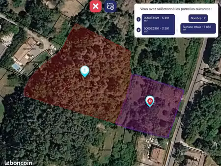 terrain 7 882 m² aubenas