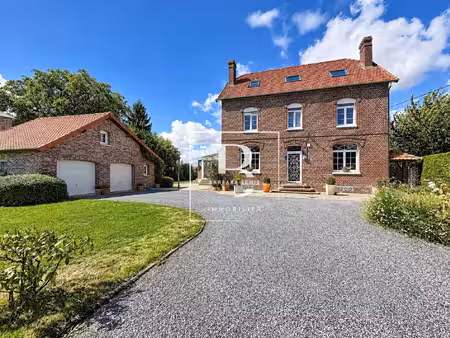 maison de caractère à moeuvres : 6 chambres  jardin  double ga