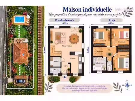 terrain constructible de 561 m² – proche foix