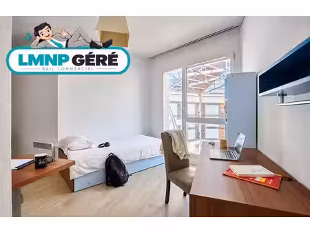 studio étudiant – lmnp 100 % géré – idéal investisseur