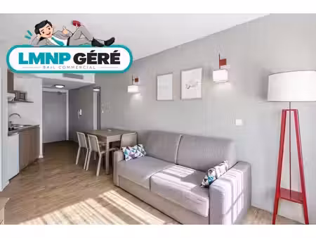 studio en résidence affaires – lmnp 100 % géré – idéal investisseur