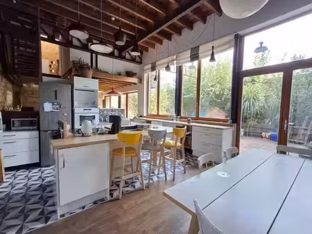 loft meublé de 161 m² - proche gare - 4 chambres