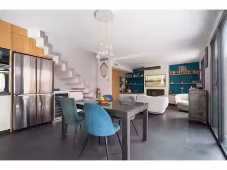 maison contemporaine et deux-pièces indépendant avec cour et terrasse à paris - 158.9 m2 -