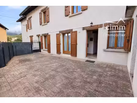 plan (38950) – appartement de plain-pied rénovée – 111 m?
