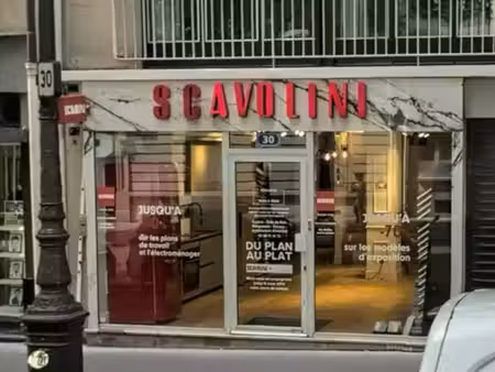 location commerce paris 75016 73m²