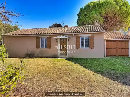 à vendre à robion – maison de lotissement à rénover avec vue sur le luberon