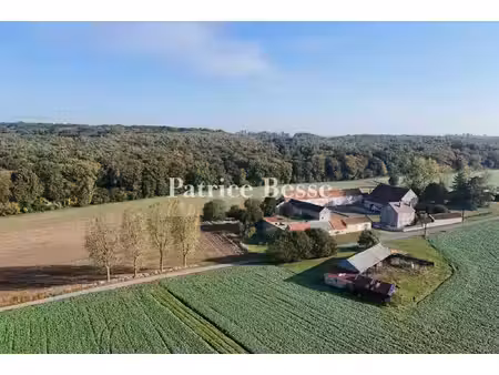 à 1 h 15 de paris  à l'orée de la forêt de retz  un corps de ferme isolé  d'une surface...