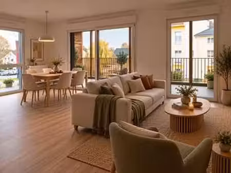 vente appartement 3 pièces à la mézière (35520) : à vendre 3 pièces / 68m² la mézière