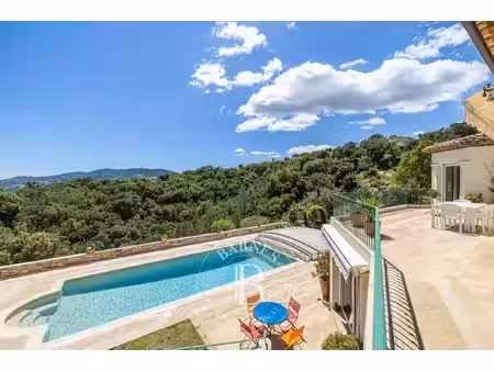 a 20min de mougins - villa avec vue panoramique mer - 4 chambres