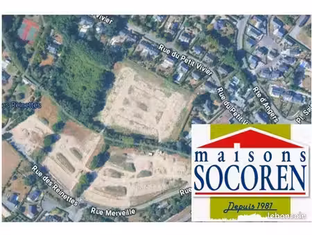 terrain à bâtir de 320 m² à bouchemaine (49)