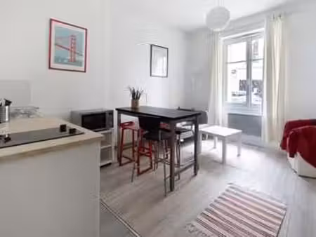 location appartement 2 pièces meublé à nantes saint-clément - jardin des plantes (44000) :