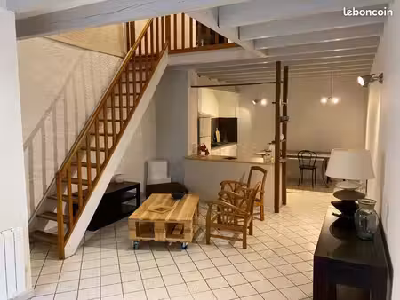 app de caractère duplex meublé