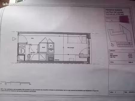 vente studio lmnp en résidence étudiante à nancy