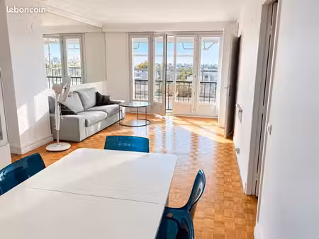 sceaux – rue houdan – appartement familial 5 pièces  3 chambres  2 balcons