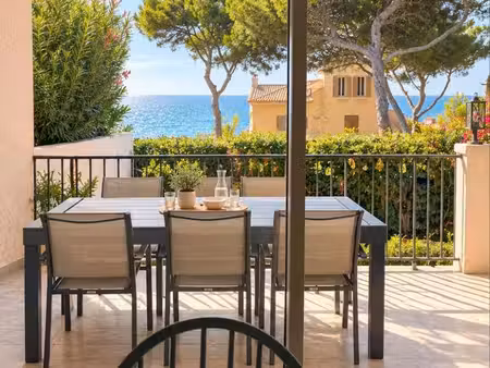 maison vue mer avec jardin à 2 minutes à pied de la plage - 2 chambres