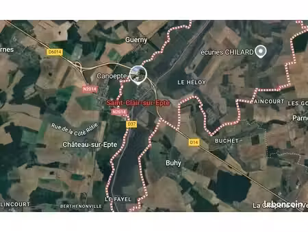 terrain 500 m² montreuil sur epte
