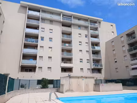 appartement t3 meublé de 66 m² avec piscine et parking - idéal étudiant – proche universit