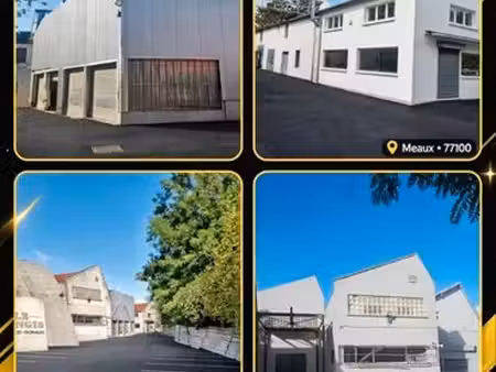 à louer meaux (77) : 6 locaux de 200 à 300 m² + parkings poids lourds – proche a4
