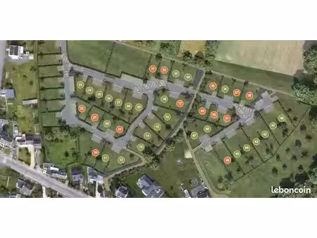 terrain à bâtir de 383 m² à riantec (56)