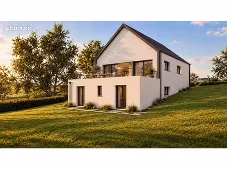 maison contemporaine 3 chambres et garage