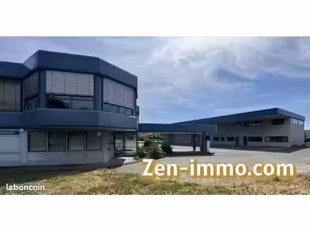 fèves metz nord - bureaux 500 m² + dépôt 750 m² sur 5 865 m²