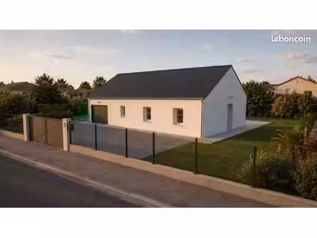 projet de construction d'une maison 69.93 m² avec terrain à saint-lo (50)
