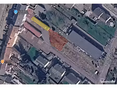 terrain 450 m² + hangar 125 m² – carling  proche frontière