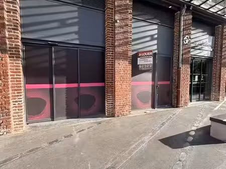 local commercial 90 m² roubaix