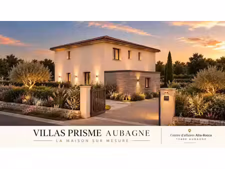 vente maison neuve 5 pièces 100 m² à la penne-sur-huveaune (13821)  460 000 €