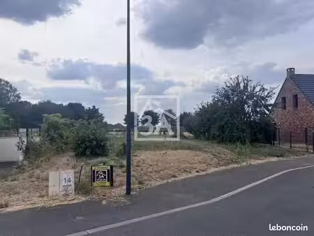 terrain 456 m² cambrin