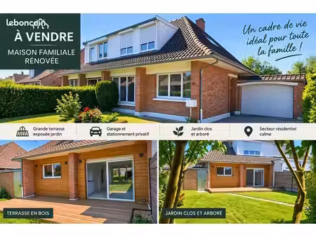 maison semi individuelle rénovée – lambersart