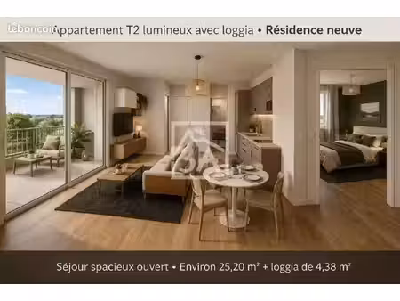 appartement 3 pièces 51 m²
