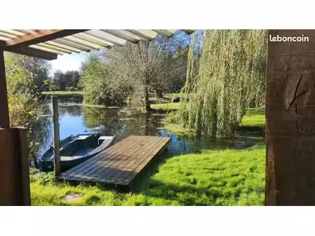 marais audomarois terrain sur 1hect 71 avec chalet   bergerie   carport   atelier