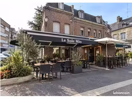 local commercial 66 m² avec terrasse – cambrai centre