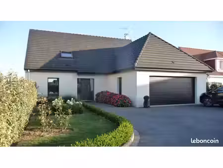 maison familiale de 163 m² — 5 chambres  terrain 1 016 m² plein sud — blériot-plage