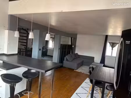 duplex meublé gambetta/wazemmes 68 m2