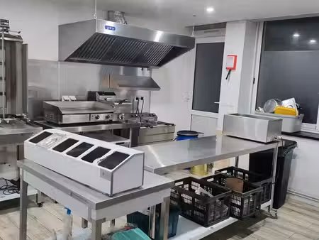 fond commerce restauration rapide