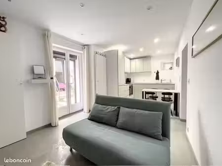 t2 meublé 32 m² entièrement rénové — passa - bail mobilité