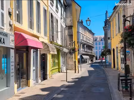 immeuble: local libre (160m2) + 4 appartements déjà loués + grande cave + appt de 80m2 à c