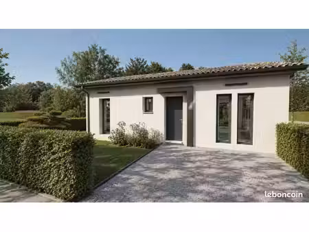 maison contemporaine de plain-pied de 86 m² avec terrain de 510 m²