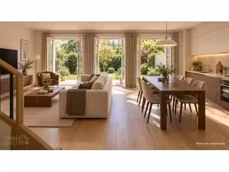 appartement t4 duplex avec jardin - boulogne
