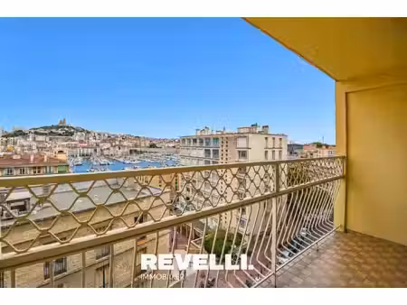 le notre-dame - appartement t3 de 59m² avec balcon et vue dégagée sur le port - 13002 vieu