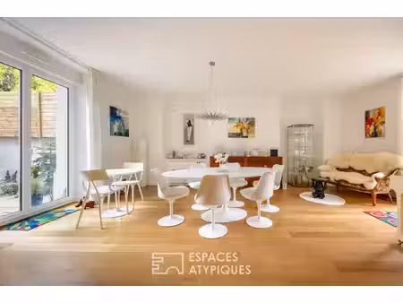 appartement de caractère et ses deux terrasses