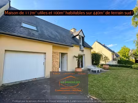 pace - maison en impasse de 100m² habitables et 117.4m² utiles